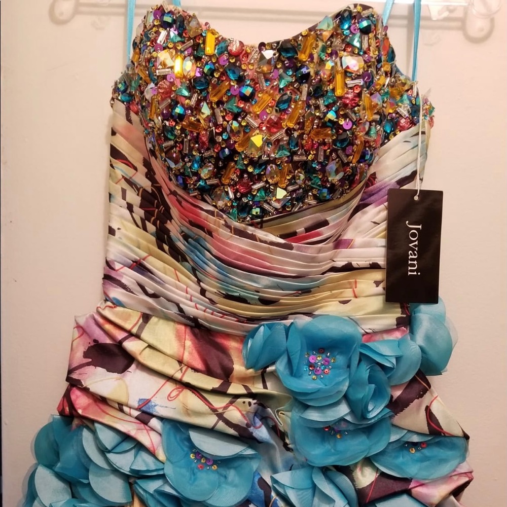 Jovani Beaded Gown / pageant / prom dress - Picture 6 of 15